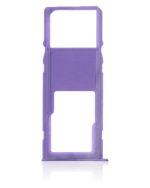 Samsung Galaxy A21 İle Uyumlu Tek Sim Kart Tepsisi (A215 2020) (Mor) - Görsel 2