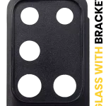 Samsung Galaxy A21 S İle Uyumlu Kamera Camı Set Full (A217 2020) (Siyah)