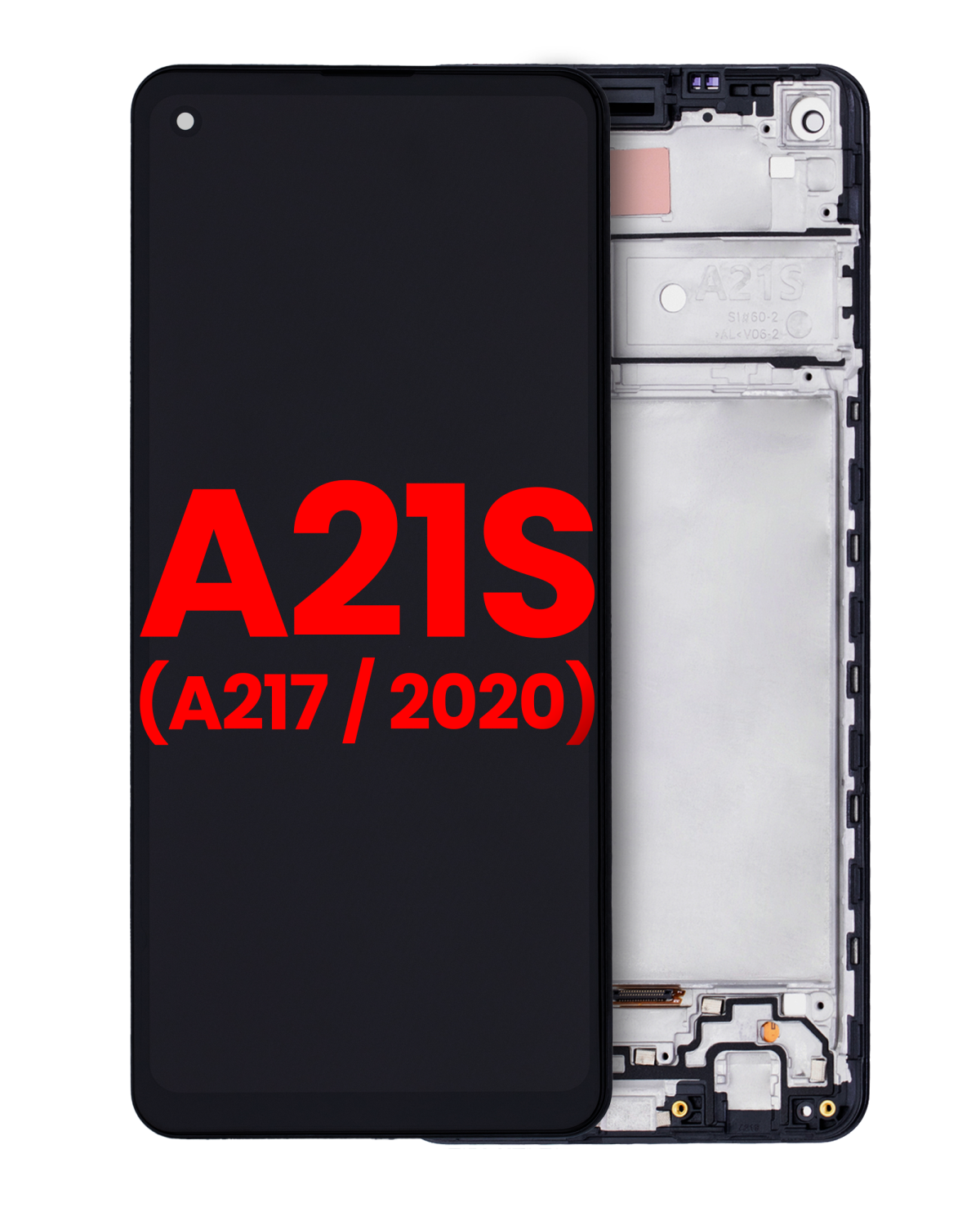 Samsung Galaxy A21 s İle Uyumlu İçin Çerçeveli ekran (A217 2020) (Aftermarket Plus) (Tüm Renkler)