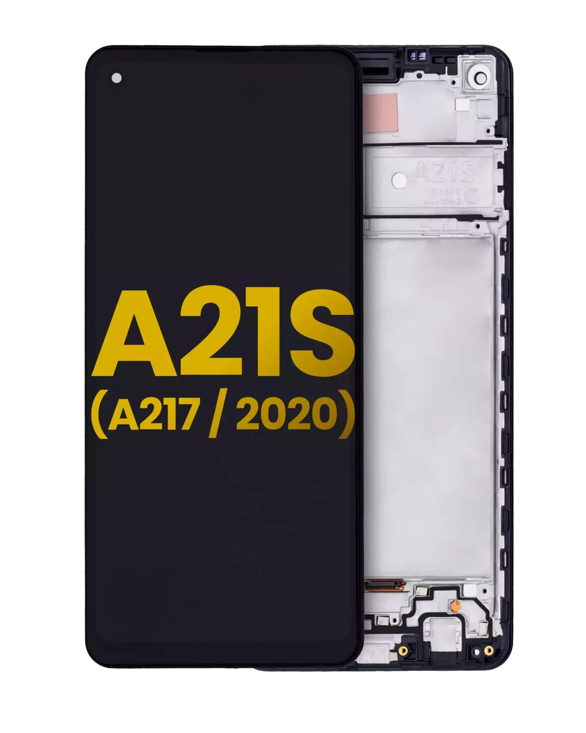 Samsung Galaxy A21 s İle Uyumlu İçin Çerçeveli ekran (A217 2020) Orijinal (Tüm Renkler)  LCD Ekranı Uyumlu - Görsel 6