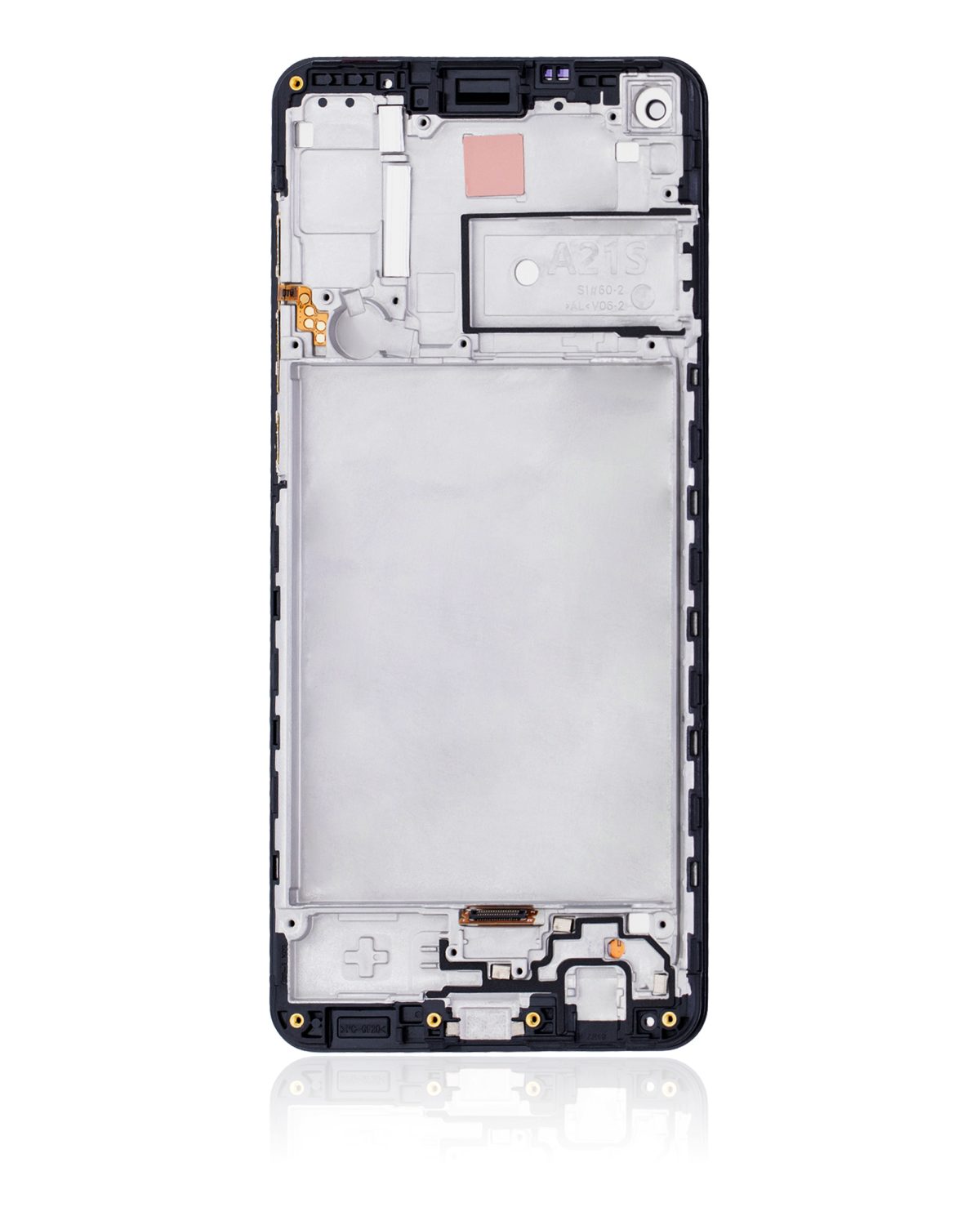 Samsung Galaxy A21 s İle Uyumlu İçin Çerçeveli ekran (A217 2020) (Service Pack) (Siyah)  LCD Ekranı - Görsel 4