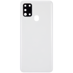 Samsung Galaxy A21s Arka İle Uyumlu Kapak Cam Kamera Lensli S (A217 2020) (Aftermarket Plus) (Beyaz) - Görsel 3