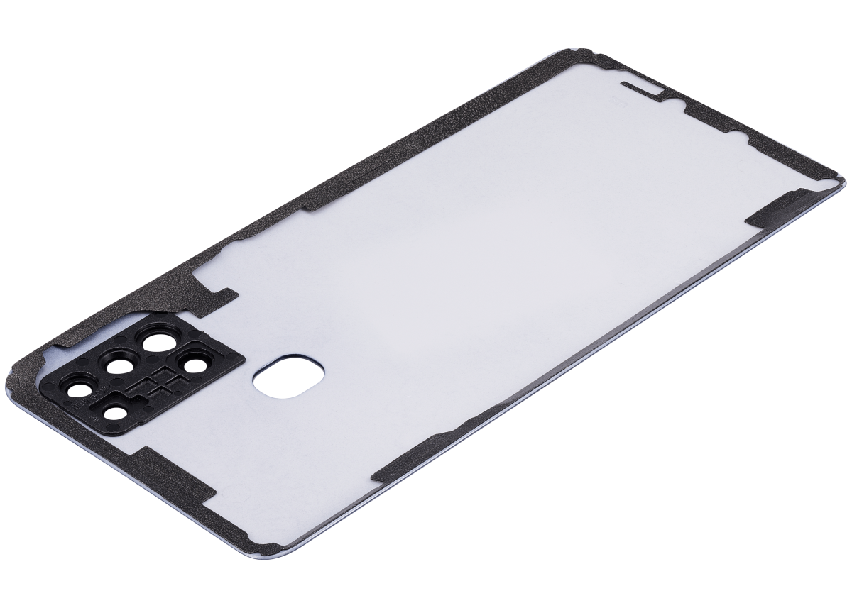 Samsung Galaxy A21s Arka İle Uyumlu Kapak Cam Kamera Lensli S (A217 2020) (Aftermarket Plus) (Beyaz) - Görsel 6
