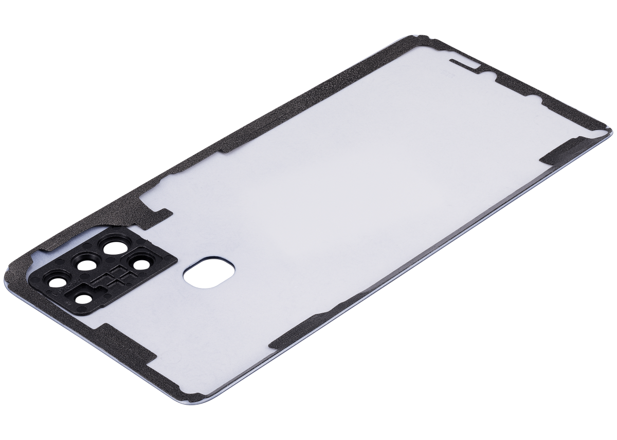 Samsung Galaxy A21s Arka İle Uyumlu Kapak Cam Kamera Lensli S (A217 2020) (Aftermarket Plus) (Kırmızı) - Görsel 6