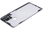 Samsung Galaxy A21s Arka İle Uyumlu Kapak Cam Kamera Lensli S (A217 2020) (Aftermarket Plus) (Kırmızı) - Görsel 6