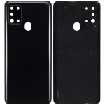 Samsung Galaxy A21s Arka İle Uyumlu Kapak Cam Kamera Lensli S (A217 2020) (Aftermarket Plus) (Siyah) - Görsel 2