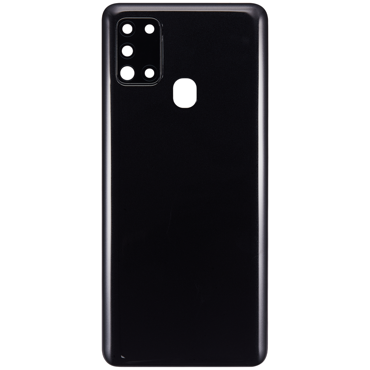Samsung Galaxy A21s Arka İle Uyumlu Kapak Cam Kamera Lensli S (A217 2020) (Aftermarket Plus) (Siyah) - Görsel 3