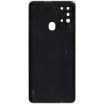 Samsung Galaxy A21s Arka İle Uyumlu Kapak Cam Kamera Lensli S (A217 2020) (Aftermarket Plus) (Siyah) - Görsel 4