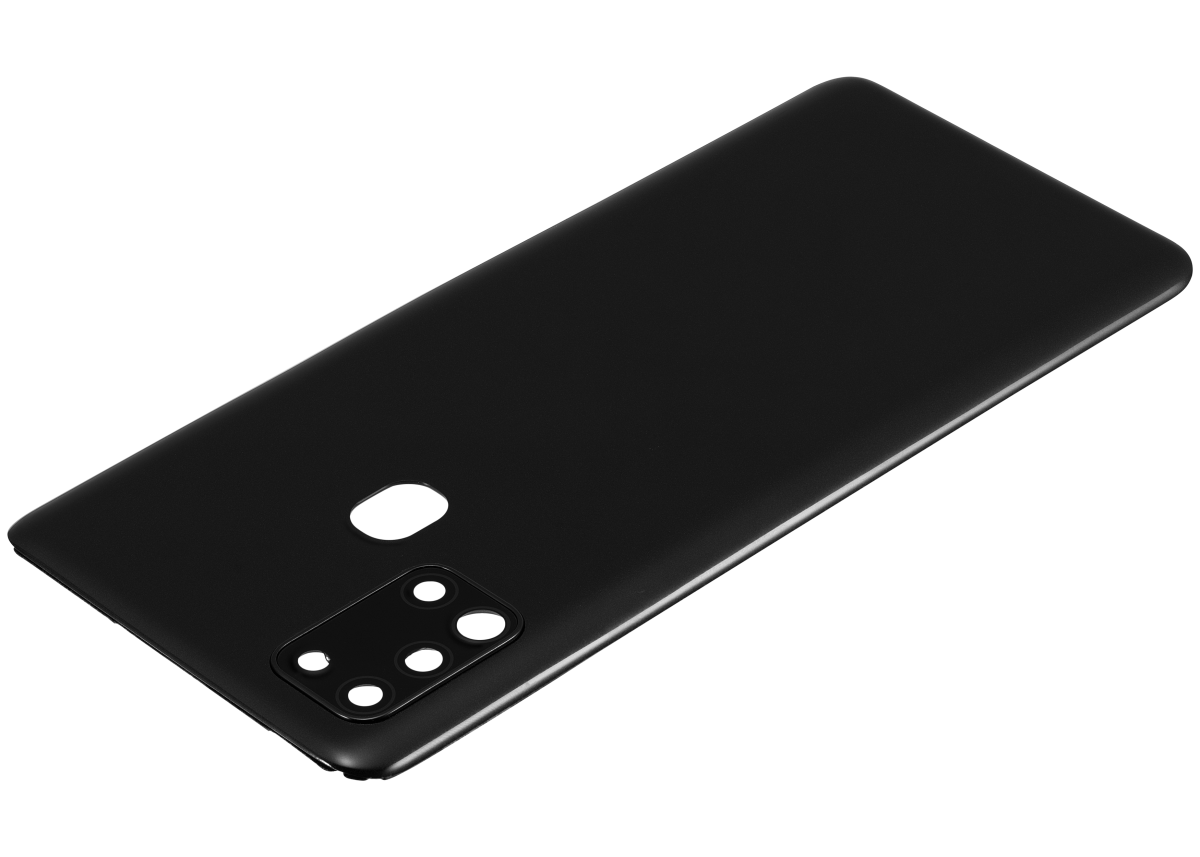 Samsung Galaxy A21s Arka İle Uyumlu Kapak Cam Kamera Lensli S (A217 2020) (Aftermarket Plus) (Siyah) - Görsel 5