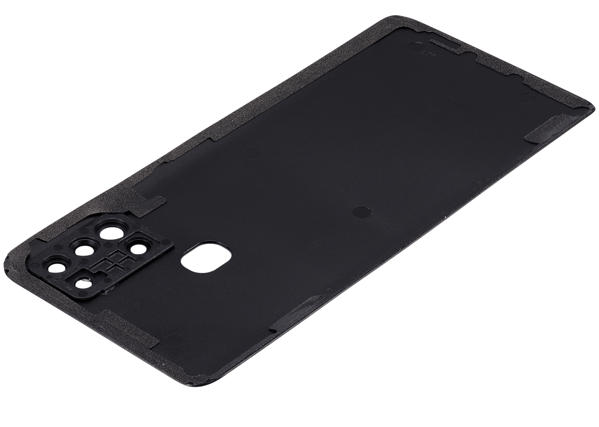 Samsung Galaxy A21s Arka İle Uyumlu Kapak Cam Kamera Lensli S (A217 2020) (Aftermarket Plus) (Siyah) - Görsel 6