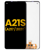 Samsung Galaxy A21s İle Uyumlu Çerçevesiz ekran LCD Ekranı  (A217 2020) Orijinal (Tüm Renkler)