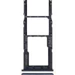 Samsung Galaxy A21s İle Uyumlu Çift Sim Kart Tepsisi S (A217 2020) (Siyah)