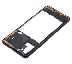 Samsung Galaxy A21s İle Uyumlu  Orta Çerçeve Kasası (A217 2020) (Siyah) - Görsel 5