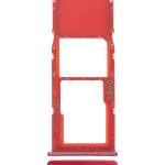 Samsung Galaxy A21s İle Uyumlu Tek Sim Kart Tepsisi S (A217 2020) (Kırmızı)