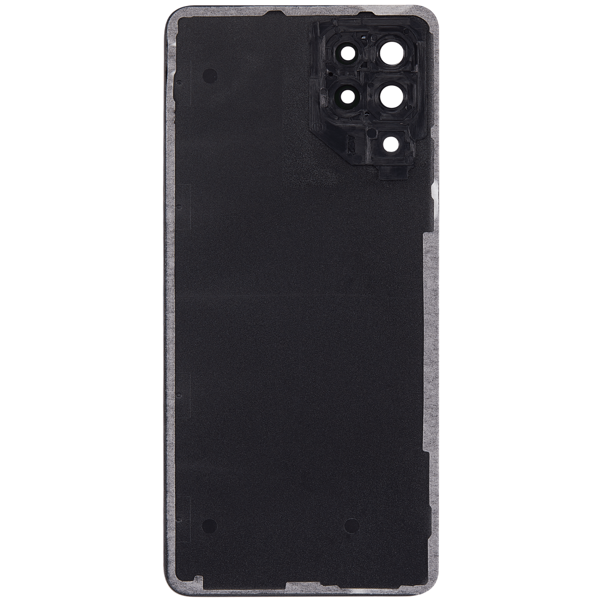 Samsung Galaxy A22 4G İle Uyumlu Arka Kapak Cam Kamera Lensli (A225 2021) (Aftermarket Plus) (Siyah) - Görsel 4