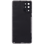 Samsung Galaxy A22 4G İle Uyumlu Arka Kapak Cam Kamera Lensli (A225 2021) (Aftermarket Plus) (Siyah) - Görsel 4