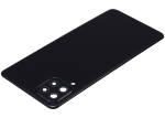 Samsung Galaxy A22 4G İle Uyumlu Arka Kapak Cam Kamera Lensli (A225 2021) (Aftermarket Plus) (Siyah) - Görsel 5