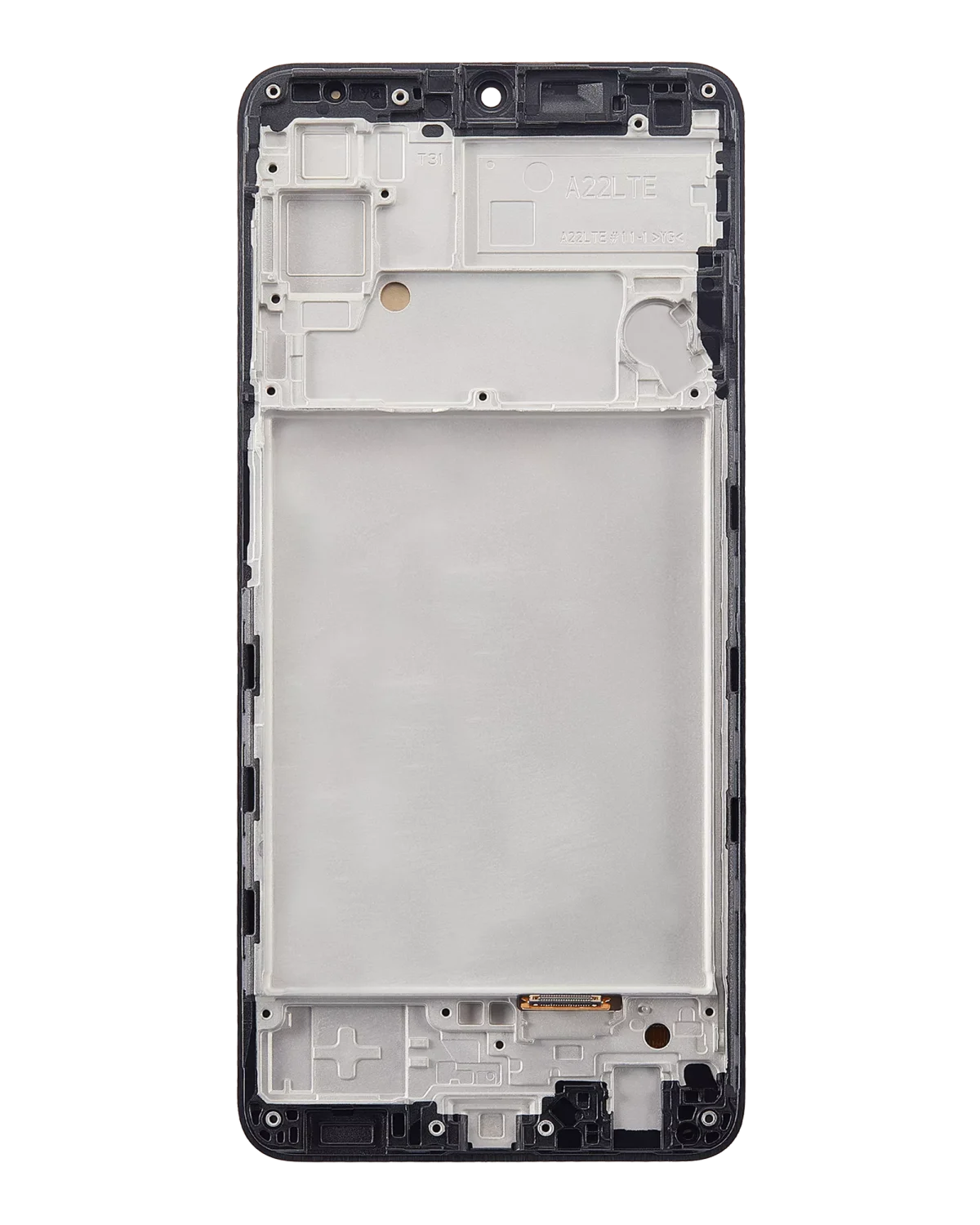 Samsung Galaxy A22 4G İle Uyumlu Çerçeveli ekran LCD Ekranı (Parmak İzi Sensörü Olmadan) (A225 2021) (Yan Sanayi: Incell) (Tüm Renkler) - Görsel 5