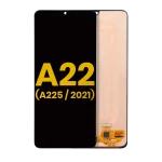 Samsung Galaxy A22 4G İle Uyumlu Çerçevesiz ekran Orijinal Ekranı (A225 2021) Orijinal (Tüm Renkler) - Görsel 3