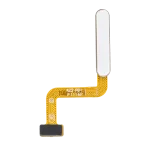 Samsung Galaxy A22 4G İle Uyumlu İçin Flex (A225 2021) (Beyaz)  Kablolu Parmak İzi Okuyucu Uyumlu