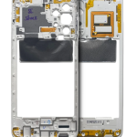 Samsung Galaxy A22 4G İle Uyumlu  Orta Çerçeve Kasası (A225 2021) (Beyaz)