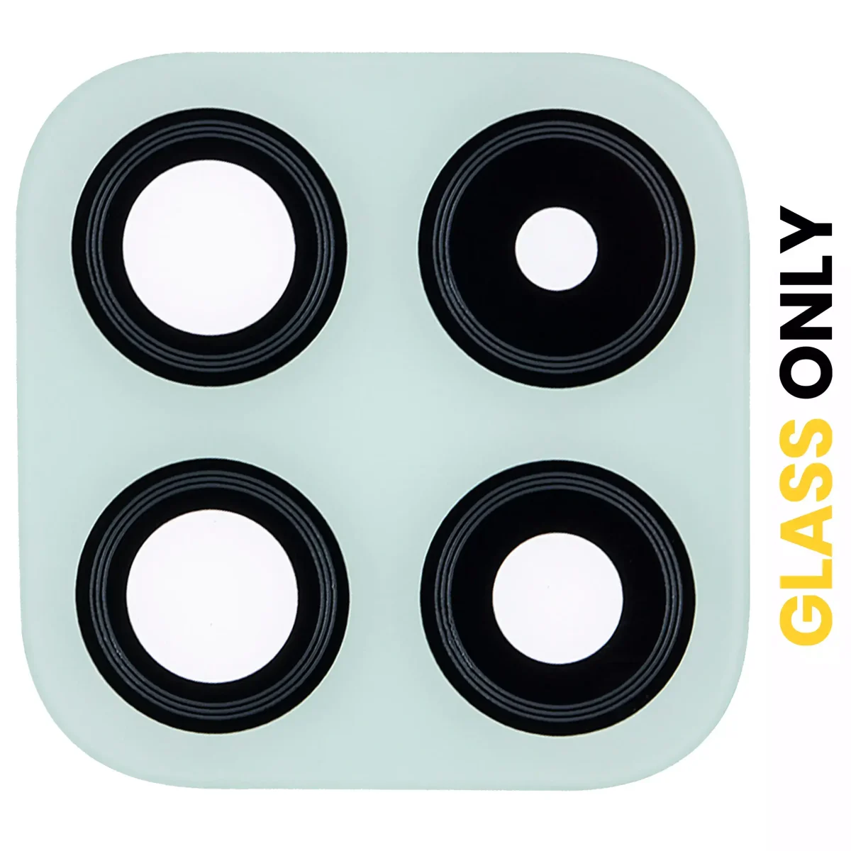Samsung Galaxy A22 5G İle Uyumlu Arka Kamera Lensi (Sadece Cam) Yapışkanlı (A226 2021) (Nane) - Görsel 3