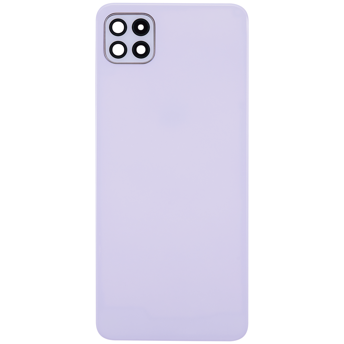 Samsung Galaxy A22 5G İle Uyumlu Arka Kapak Cam Kamera Lensli (A226 2021) (Aftermarket Plus) (Menekşe) - Görsel 3