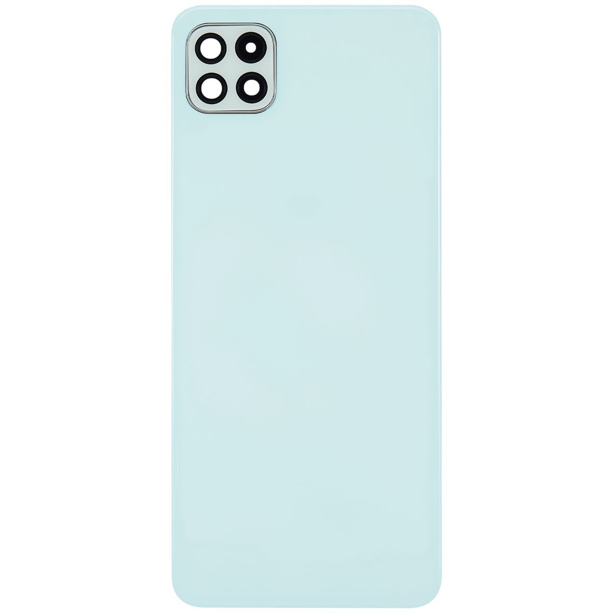 Samsung Galaxy A22 5G İle Uyumlu Arka Kapak Cam Kamera Lensli (A226 2021) (Aftermarket Plus) (Nane) - Görsel 3