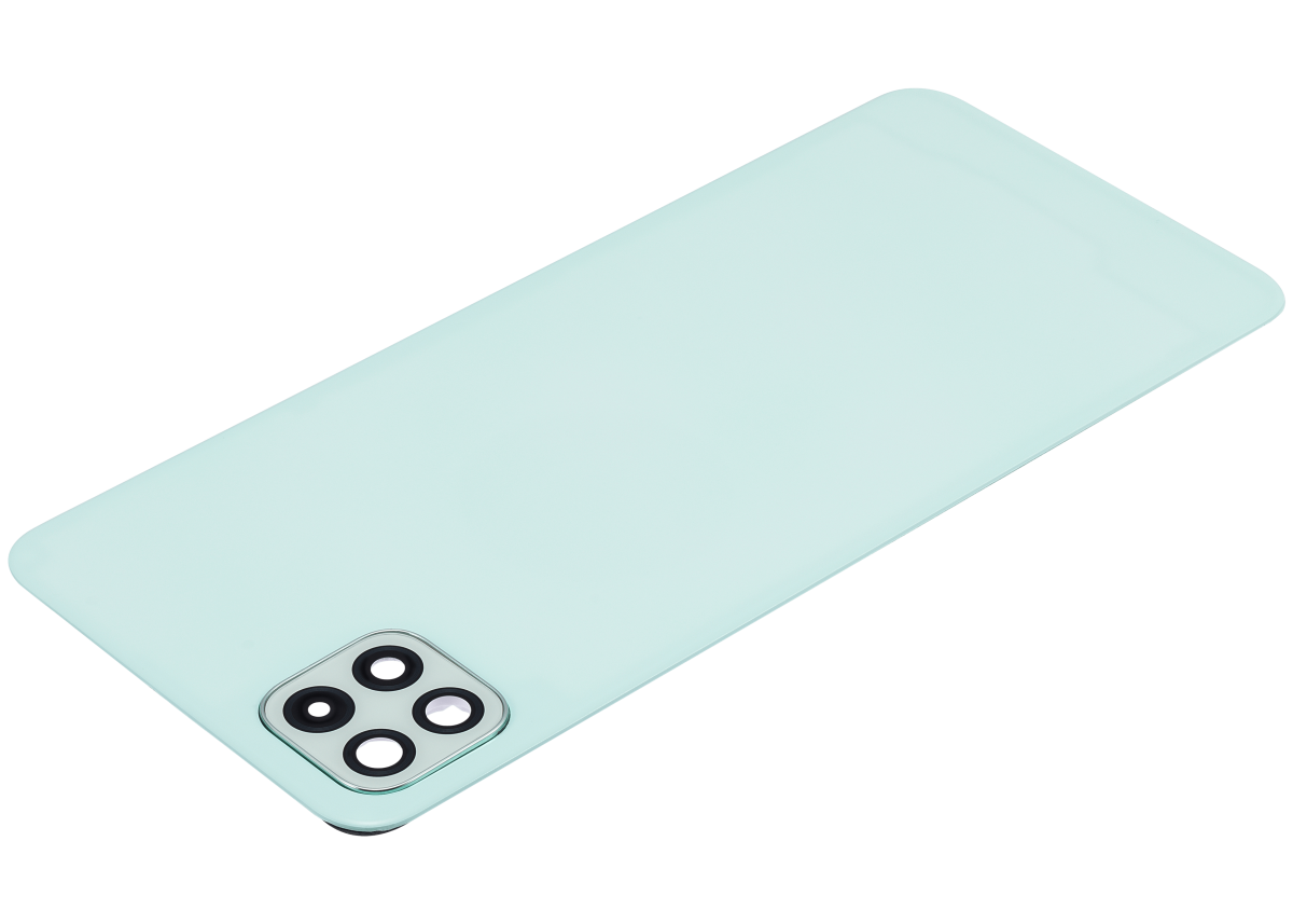 Samsung Galaxy A22 5G İle Uyumlu Arka Kapak Cam Kamera Lensli (A226 2021) (Aftermarket Plus) (Nane) - Görsel 5
