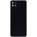 Samsung Galaxy A22 5G İle Uyumlu Arka Kapak Cam Kamera Lensli (A226 2021) (Aftermarket Plus) (Siyah) - Görsel 3