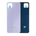 Samsung Galaxy A22 5G İle Uyumlu Arka Kapak Camı (A226 2021) (Servis Paketi) (Menekşe)