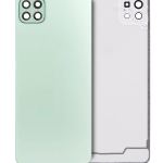 Samsung Galaxy A22 5G İle Uyumlu Arka Kapak Camı Kamera Lensli (A226 2021) (Servis Paketi) (Yeşil)
