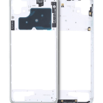 Samsung Galaxy A22 5G İle Uyumlu  Orta Çerçeve Kasası (A226 2021) (Beyaz)