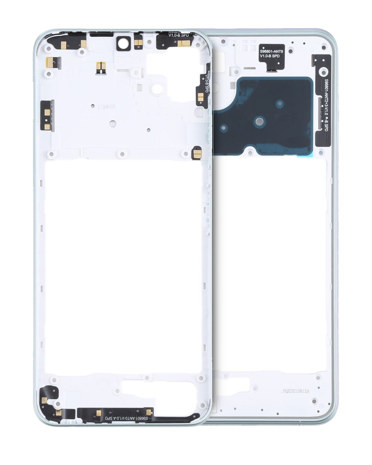 Samsung Galaxy A22 5G İle Uyumlu  Orta Çerçeve Kasası Orta Çerçeve Kasası (A226 2021) (Mint)
