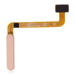 Samsung Galaxy A23 5G İle Uyumlu İçin Esnek (A236 2022) (Şeftali)  Kablolu Parmak İzi Okuyucu Uyumlu