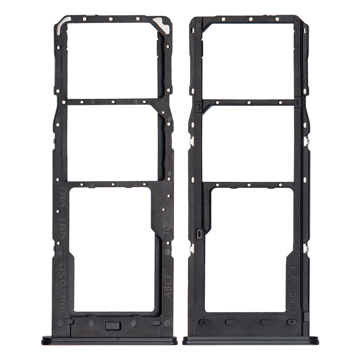 Samsung Galaxy A23 5G İle Uyumlu İle Uyumlu Çift Sim Kart Tepsisi (A236 2022) (Siyah) - Görsel 2