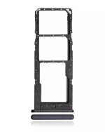 Samsung Galaxy A23 5G İle Uyumlu İle Uyumlu Çift Sim Kart Tepsisi (A236 2022) (Siyah)