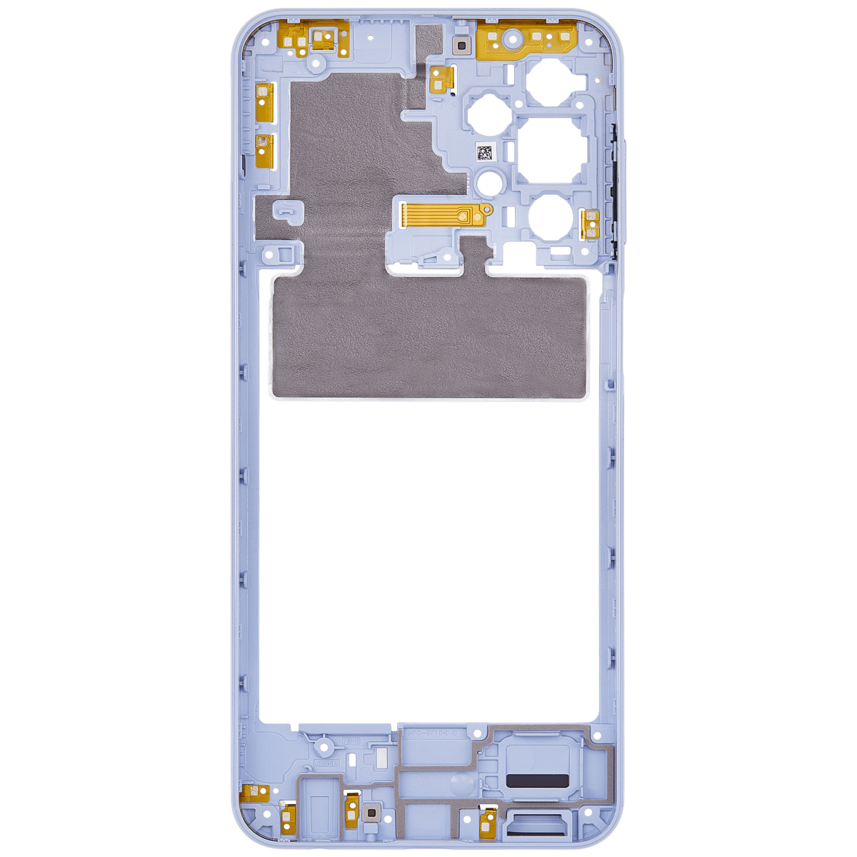Samsung Galaxy A23 5G İle Uyumlu  Orta Çerçeve Kasası (A236U A236B 2022) - (Mavi) - Görsel 4