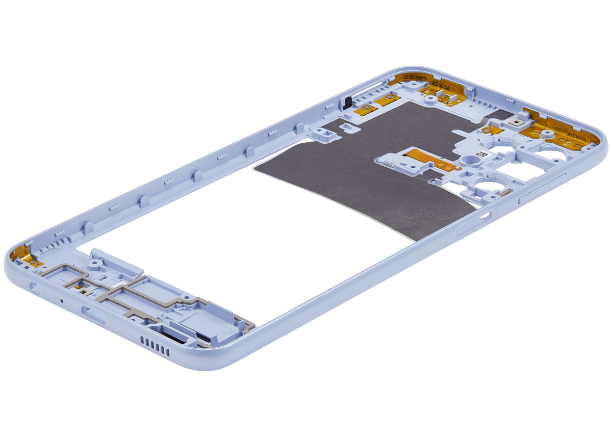 Samsung Galaxy A23 5G İle Uyumlu  Orta Çerçeve Kasası (A236U A236B 2022) - (Mavi) - Görsel 6