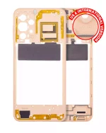 Samsung Galaxy A23 5G İle Uyumlu  Orta Çerçeve Kasası (A236U A236B 2022) - (Şeftali)