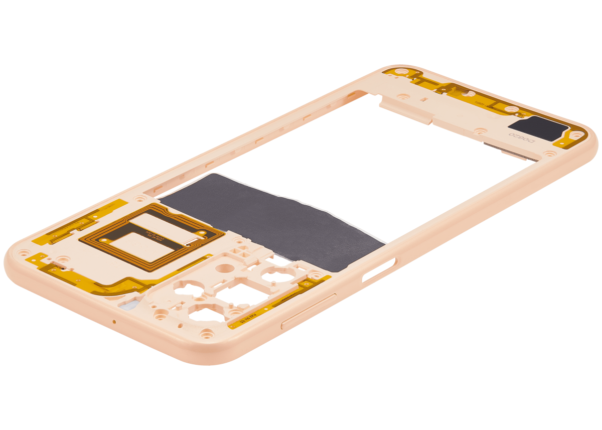 Samsung Galaxy A23 5G İle Uyumlu  Orta Çerçeve Kasası (A236U A236B 2022) - (Şeftali) - Görsel 5