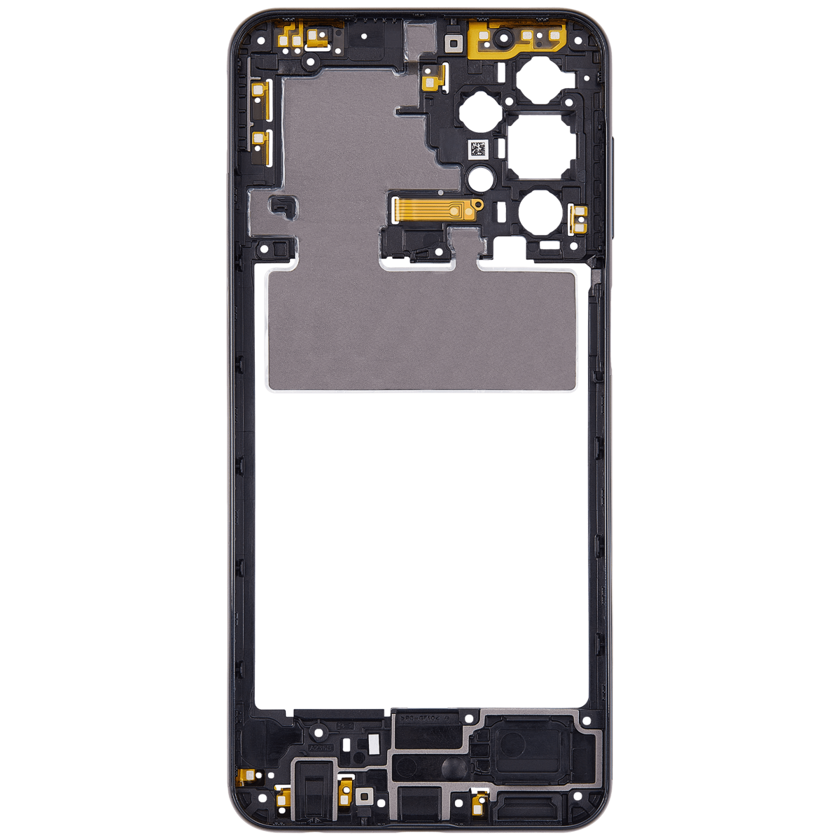 Samsung Galaxy A23 5G İle Uyumlu  Orta Çerçeve Kasası Orta Çerçeve Kasası (A236U A236B 2022) - (Siyah) - Görsel 4