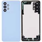 Samsung Galaxy A23 Arka İle Uyumlu kapak Cam (A235 2022) (Aftermarket Plus) (Mavi) - Görsel 2