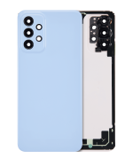 Samsung Galaxy A23 Arka İle Uyumlu kapak Cam (A235 2022) (Aftermarket Plus) (Mavi)