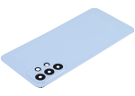 Samsung Galaxy A23 Arka İle Uyumlu kapak Cam (A235 2022) (Aftermarket Plus) (Mavi) - Görsel 5