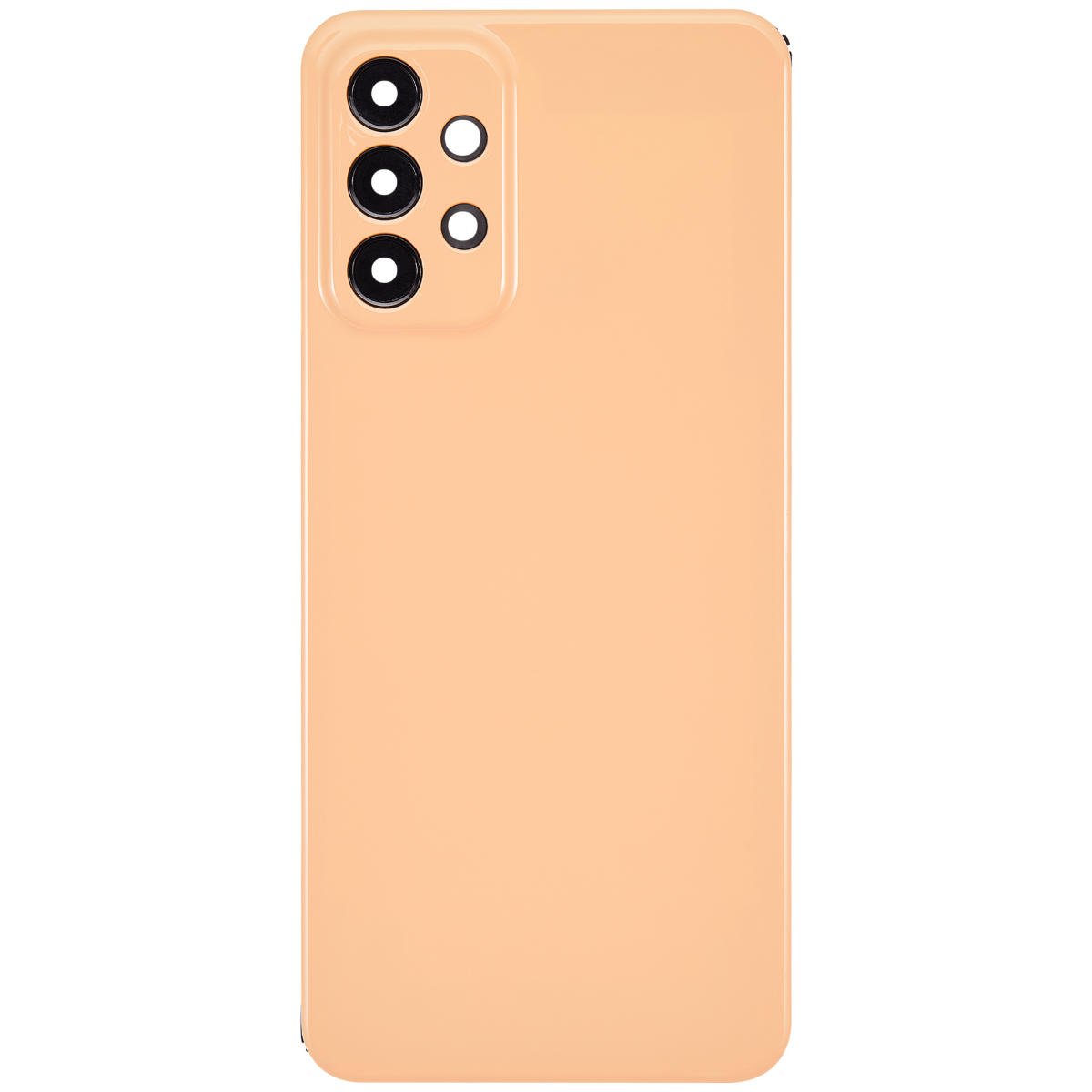 Samsung Galaxy A23 Arka İle Uyumlu kapak Cam (A235 2022) (Aftermarket Plus) (Şeftali) - Görsel 3