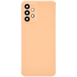 Samsung Galaxy A23 Arka İle Uyumlu kapak Cam (A235 2022) (Aftermarket Plus) (Şeftali) - Görsel 3