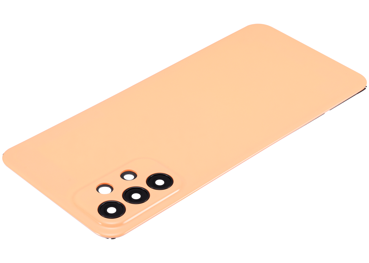 Samsung Galaxy A23 Arka İle Uyumlu kapak Cam (A235 2022) (Aftermarket Plus) (Şeftali) - Görsel 5