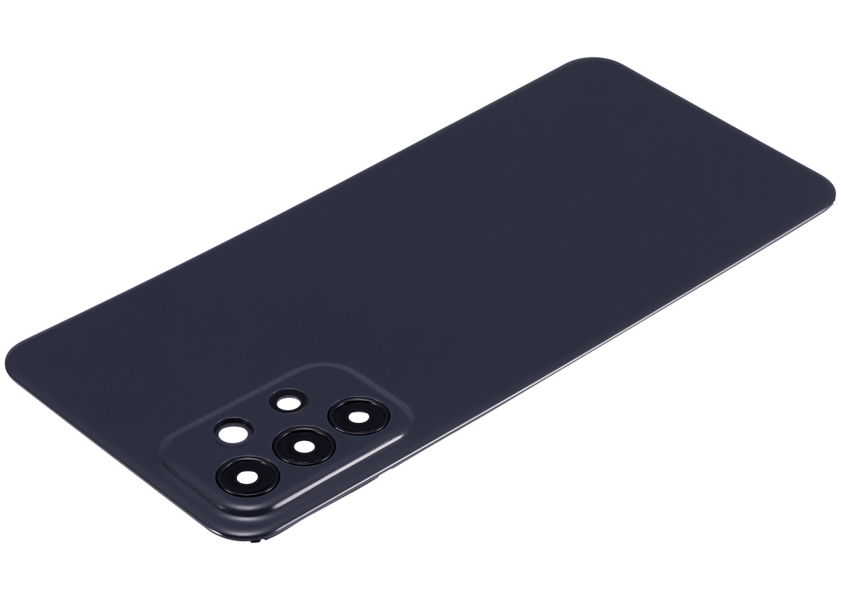 Samsung Galaxy A23 Arka İle Uyumlu kapak Cam (A235 2022) (Aftermarket Plus) (Siyah) - Görsel 5
