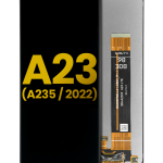 Samsung Galaxy A23 İle Uyumlu Çerçevesiz ekran LCD Ekranı (A235 2022) Orijinal (Tüm Renkler)